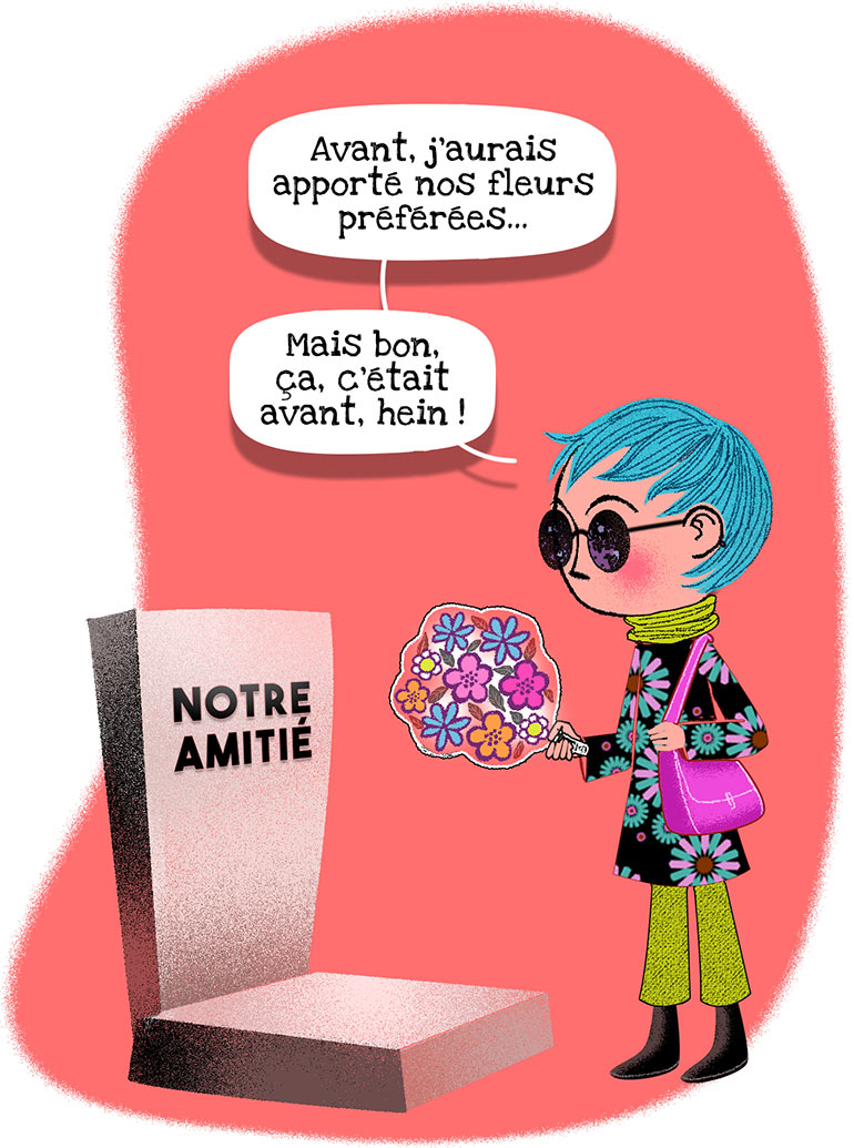 Une amitié qui se termine, c’est un petit deuil à traverser.