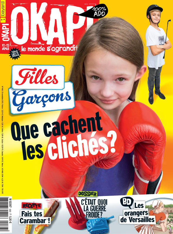Filles-garçons : que cachent les clichés ? Okapi n° 968, 15 novembre 2013