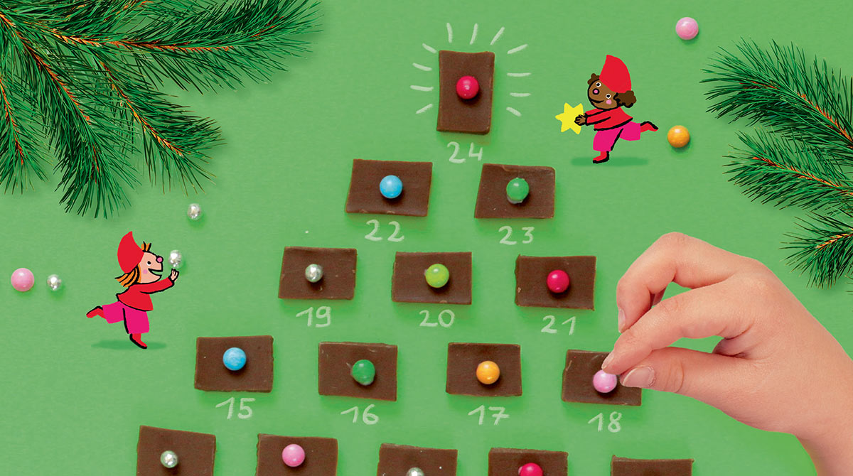 “Recette : un sapin… à croquer !”, Pomme d’Api n° 694, décembre 2023.