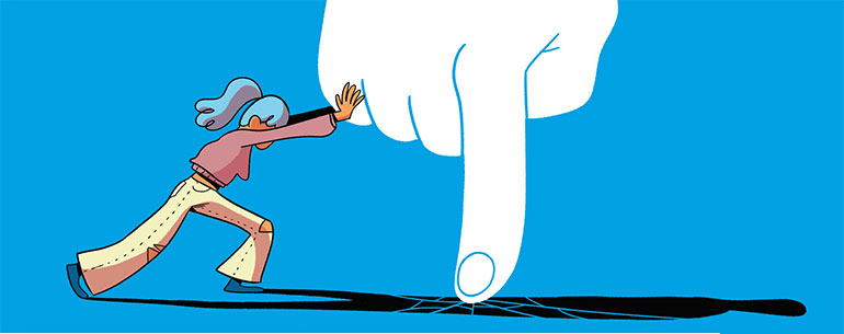 C'est quoi, une violence sexuelle ? Livret Stop aux violences sexuelles. Phosphore n°549, 1er mars 2023. Illustration : Alix Garin.