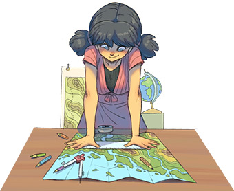 Histoire-géographie, géopolitique et sciences politiques. Quelles spés sont faites pour toi ?, article extrait du magazine Phosphore n°563, 1er novembre 2023. © Illustration : Maliki.