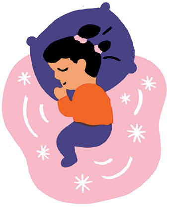 “Un dodo sans histoires”, supplément pour les parents du magazine Popi n°411, novembre 2020. Texte : Anne Bideault. Illustration : Julie Brouant.