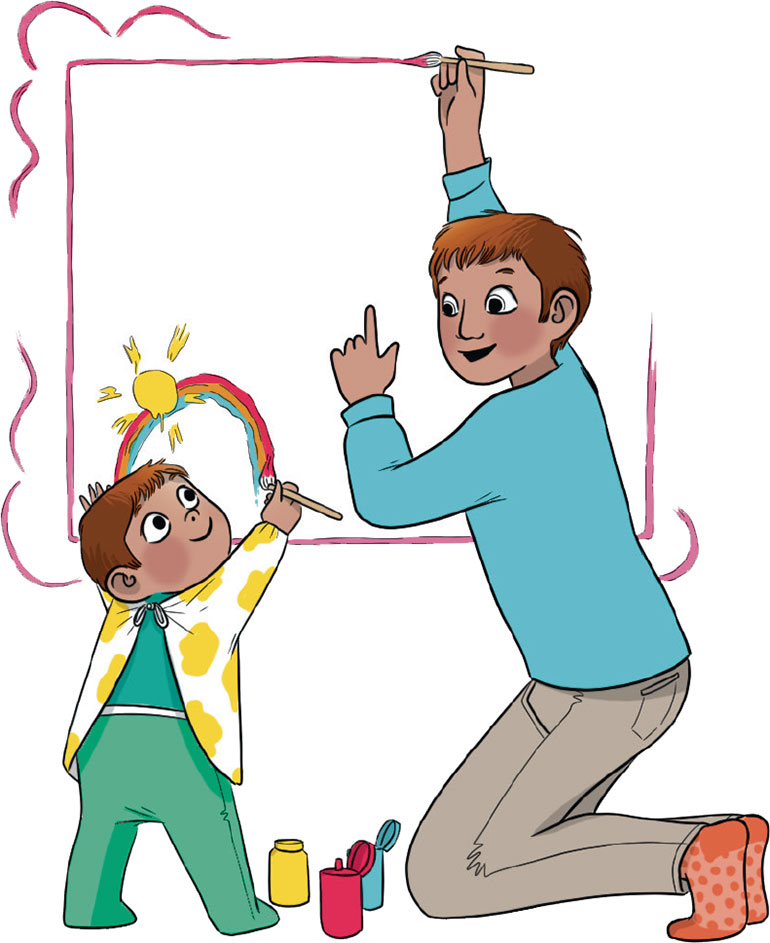Quand on est convaincu des bienfaits du cadre pour l'enfant, tout va mieux ! Sommes-nous trop bienveillants avec nos enfants ?, extrait du supplément pour les parents du magazine Popi n°453, mai 2024. © Illustration : Camille Mage.