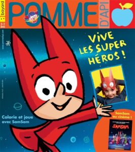 SamSam en couverture de Pomme d'Api