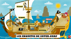 Super ouaf pirate logos