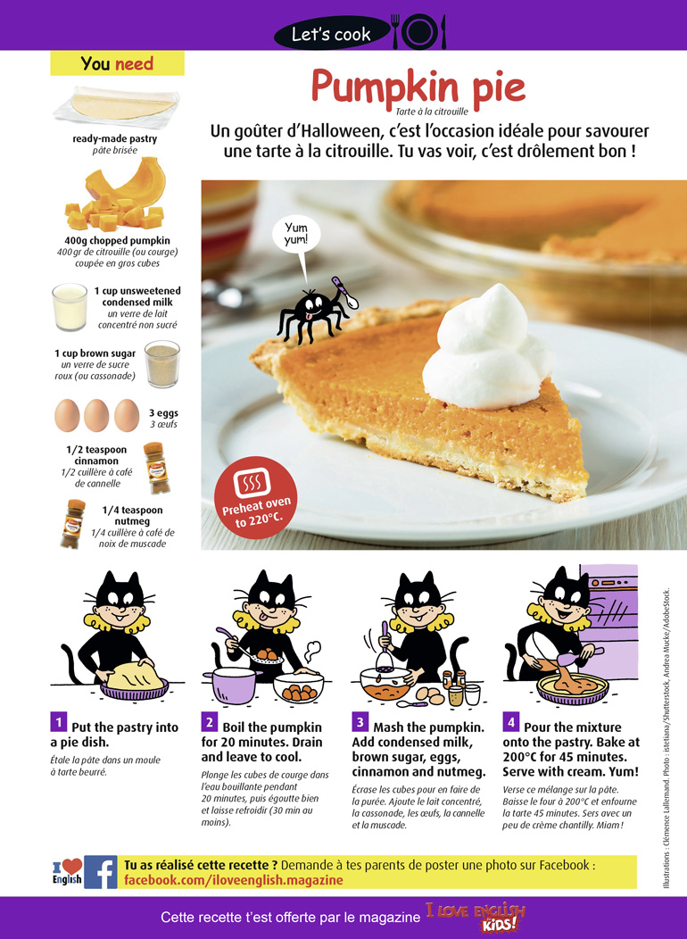 I Love English for Kids, n°221, novembre 2020 - Illustrations : Clémence Lallemand. Photo : istetiana/Shutterstock, Andrea Mucke/AdobeStock.
