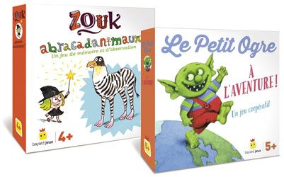Jeux de mémoire Zouk et Petit Ogre