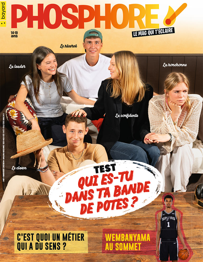 Couverture du magazine Phosphore n°562, 15 octobre 2023. Halloween : On regarde quoi comme films pour avoir bien peur ?