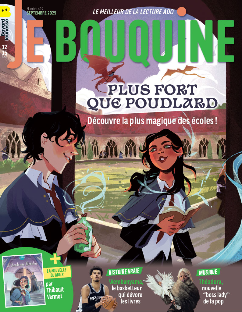 Couverture du magazine Je bouquine n° 499, septembre 2025.