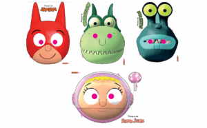 masques samsam et ses amis