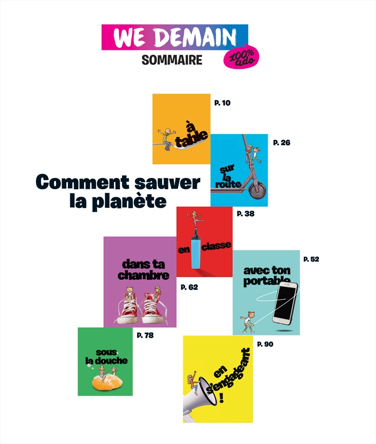 “We Demain”, sommaire du n°1