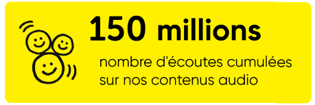 150 millions d'écoutes