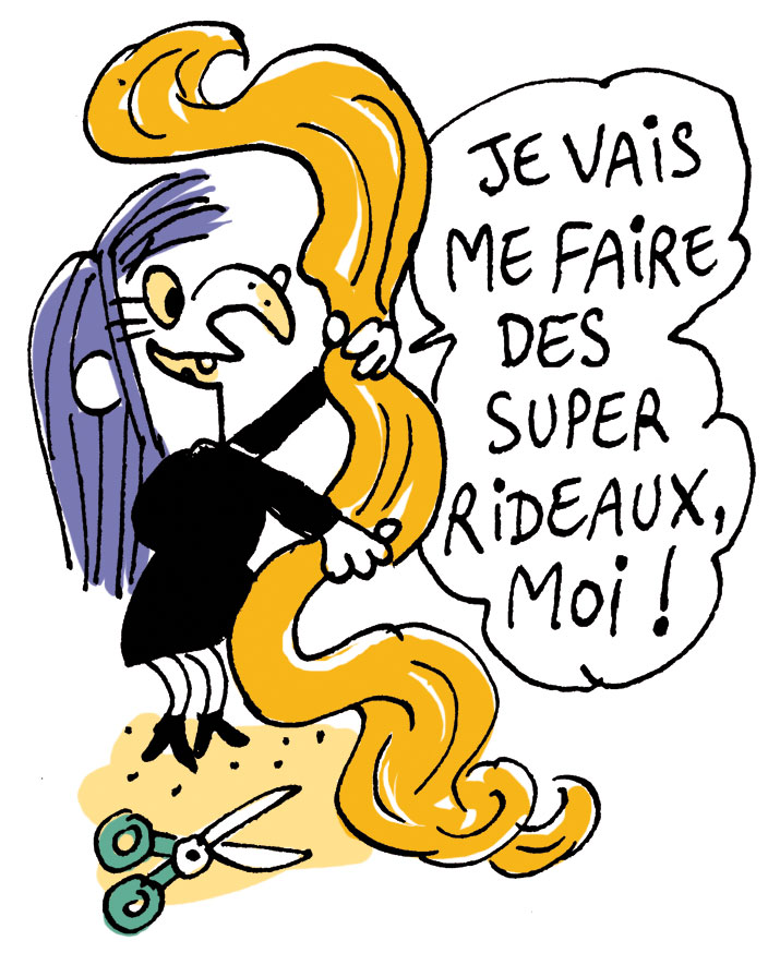 Furax, la sorcière coupe les cheveux de Raiponce et la condamne à l’exil. “Raiponce” : toute l’histoire à lire en 1 minute chrono avec “Je bouquine”.
