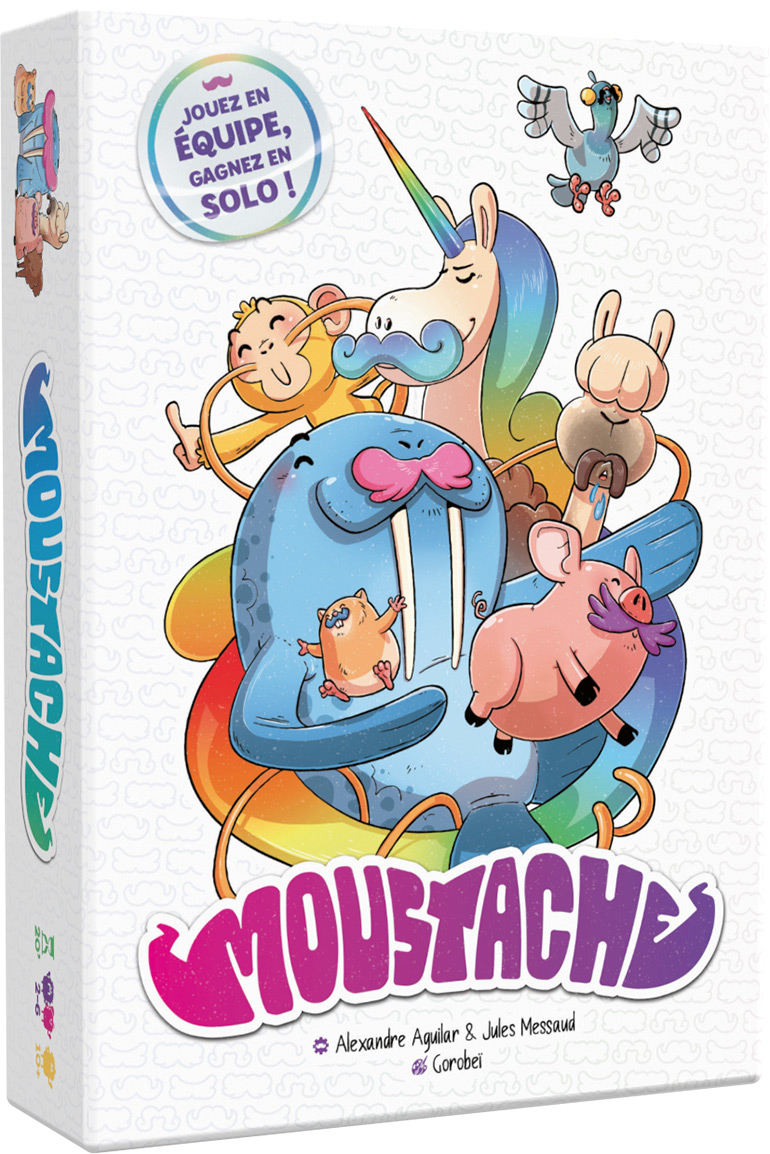 “Moustache” : le jeu de société le plus déjanté choisi par Je bouquine.