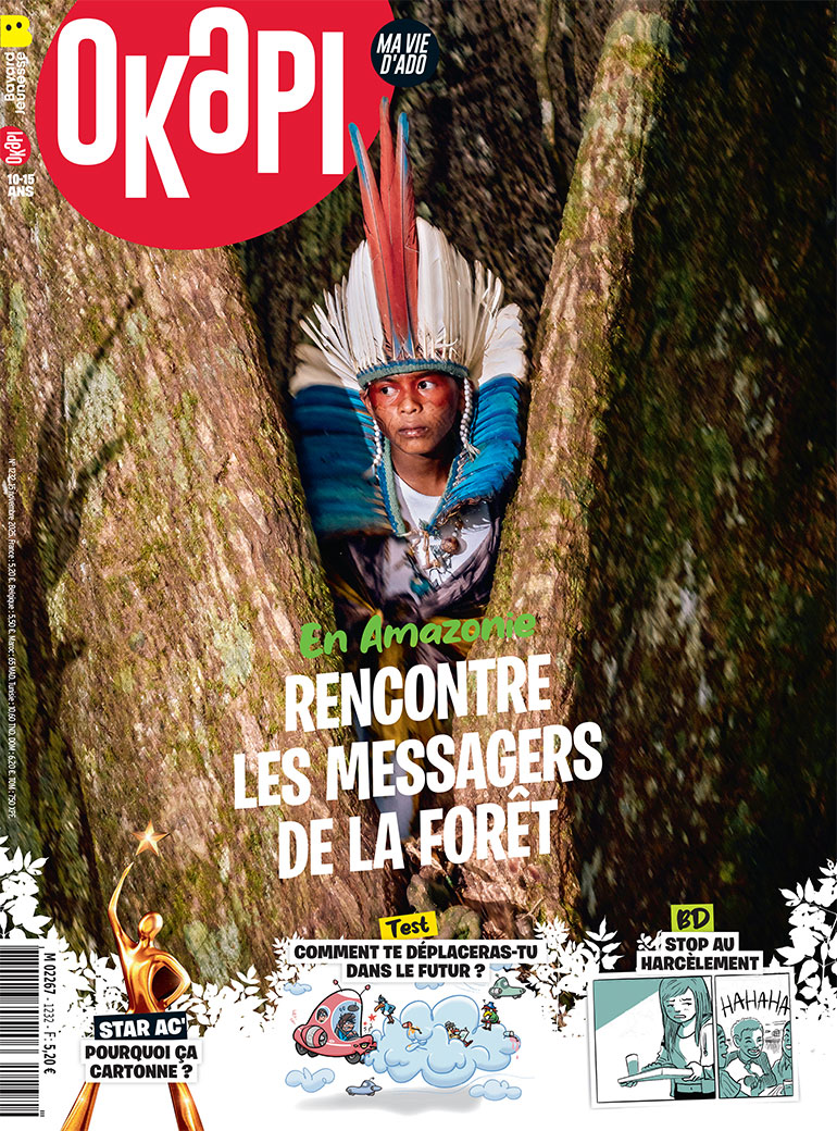 Couverture du magazine Okapi n° 1232, 1er novembre 2025.