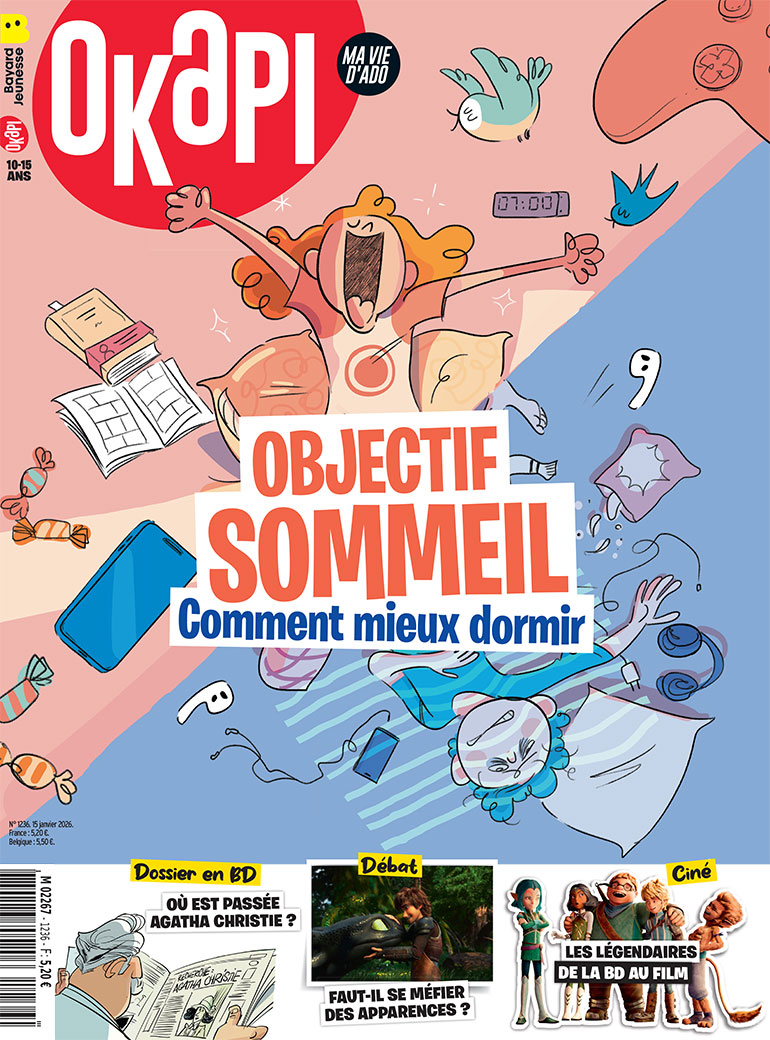 Couverture du magazine Okapi n° 1036, 15 janvier 2026.
