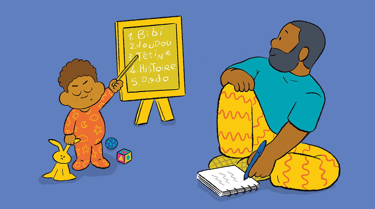 Qu’est-ce qu’ils sont rigides, parfois, les tout-petits, avec leurs habitudes ! Gare aux parents qui modifient les rituels…