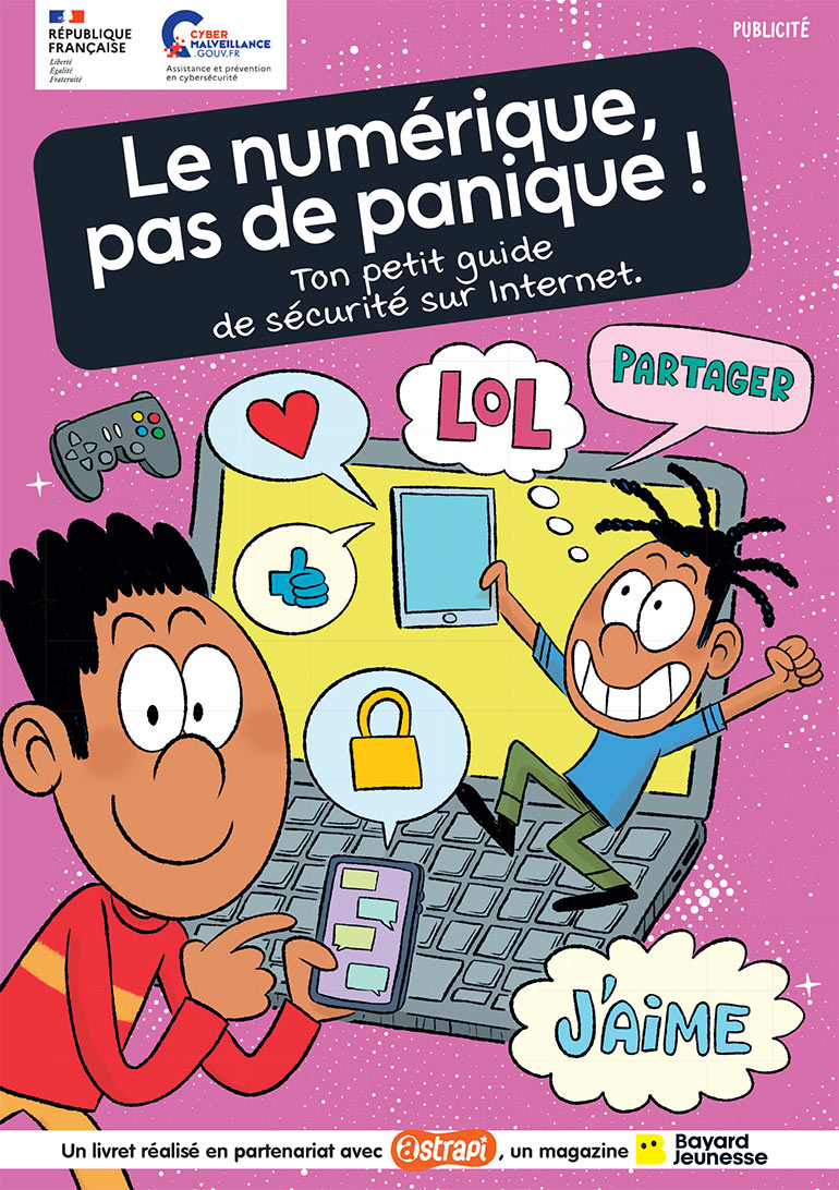 Téléchargez le livret “Le numérique, pas de panique !”