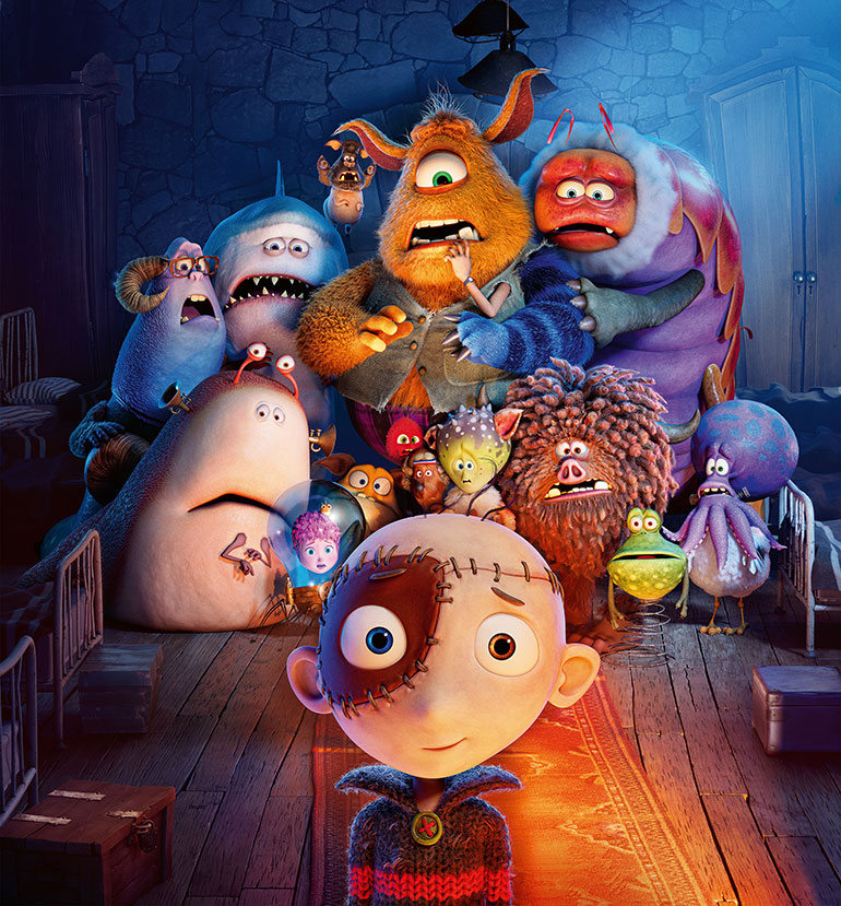 Image extraite du film d’animation “La Fabrique des monstres”. Wild Bunch Distribution.