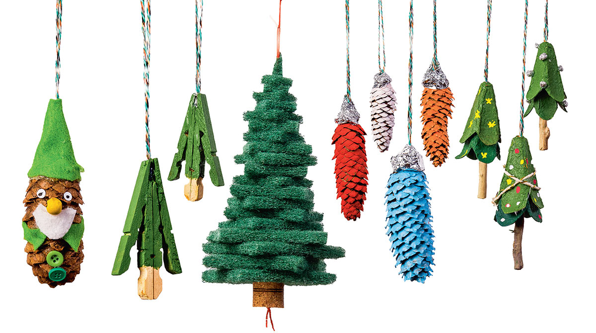Mon beau sapin, roi des décos ! Magazine Okapi n°1234. Photos : Patrice Eglin.