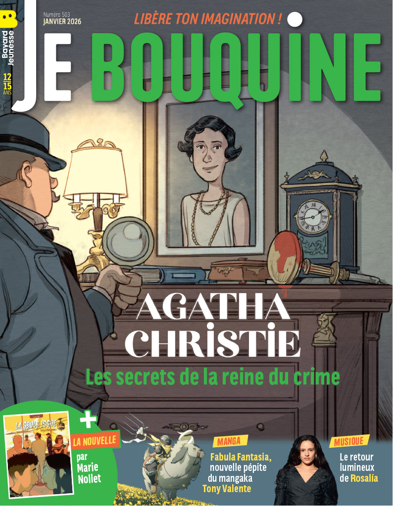 Couverture du magazine Je bouquine n° 503, janvier 2026.