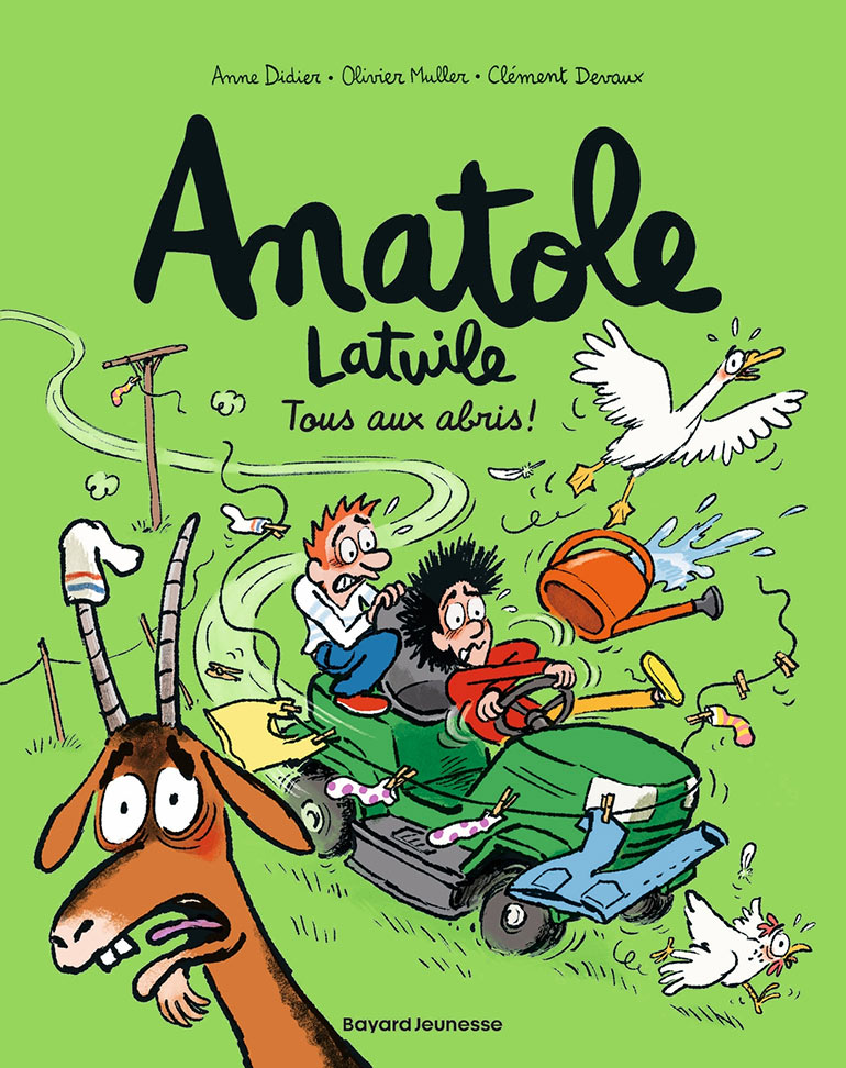 Tous les rendez-vous avec Anatole en 2026 : album "Tous aux abris", tome 19.