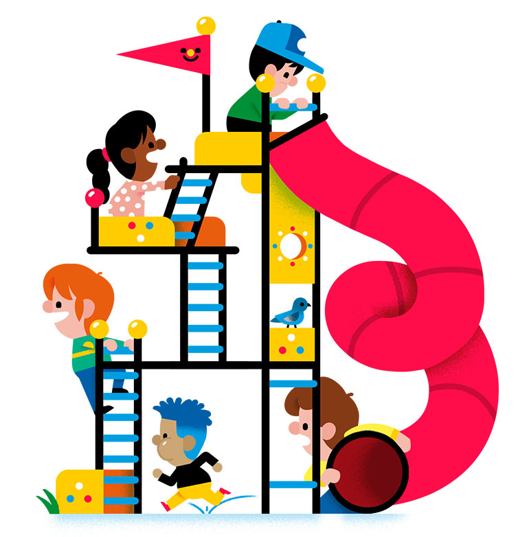 « Les écrans, pas tout le temps ! » : l’auteur Romain Gallissot répond à nos questions. Illustration : Matthias Malingrëy.