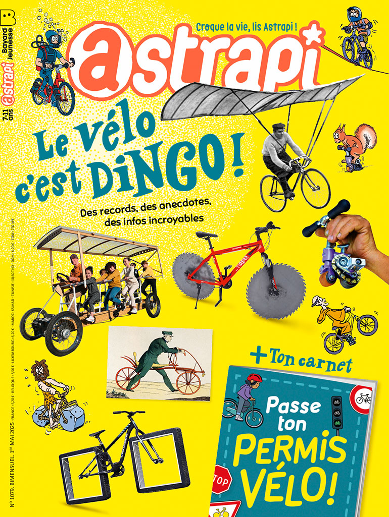 Couverture du magazine Astrapi n° 1079, 1er mai 2026.
