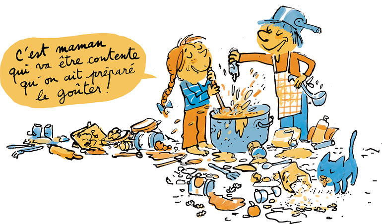15 activités pour occuper les enfants à la maison, Pomme d'Api, mars 2014.