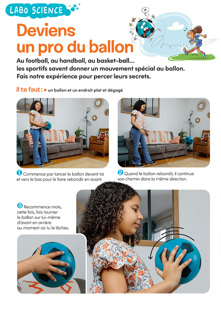 Expérience du magazine Images Doc à télécharger pour devenir un pro du ballon.