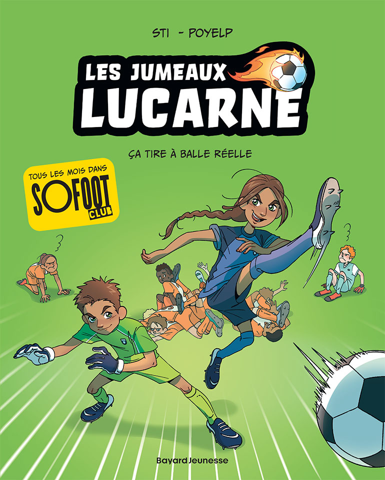 "Les jumeaux Lucarne, ça tire à balle réelle", de Sti et Poyelp.