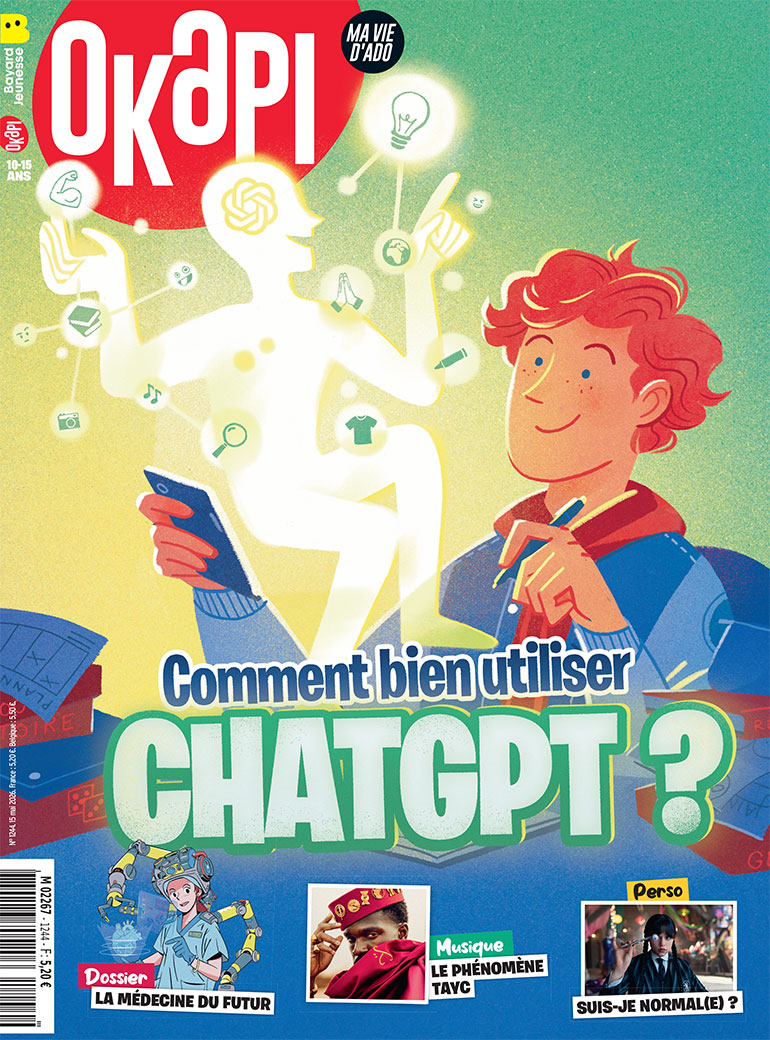 Couverture du magazine Okapi n° 1244, 15 mai 2026.