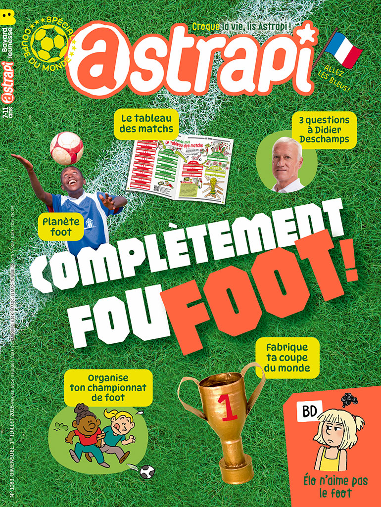 Couverture du magazine Astrapi n°1083, 1er juillet 2026.
