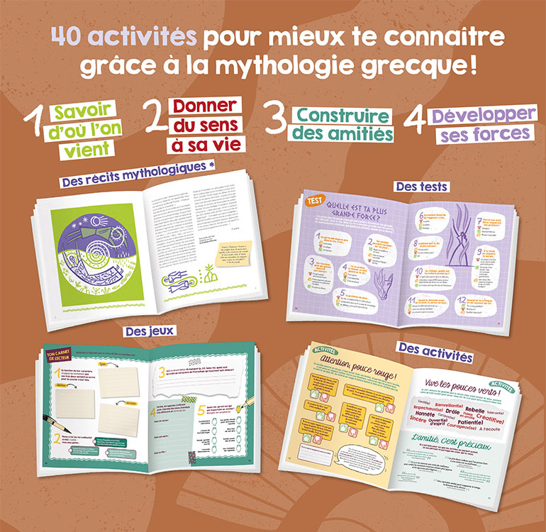 Sommaire du magazine “Connais-toi toi-même avec Hermès”, couverture du hors-série Je bouquine 2026.”.