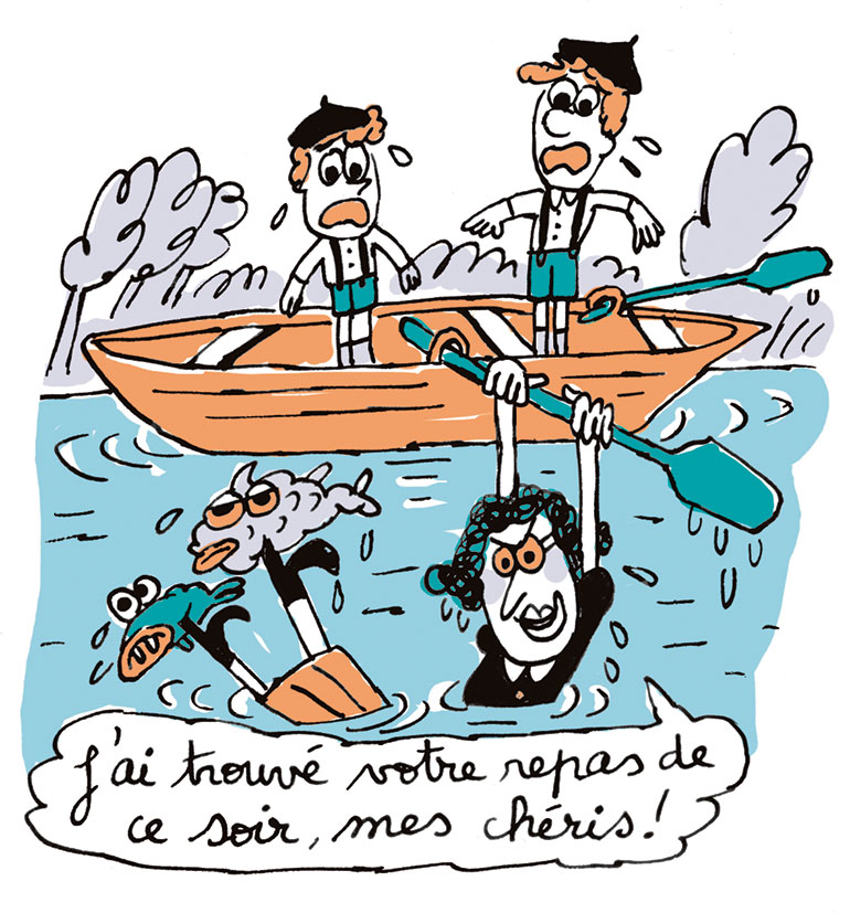 Vipère au poing.