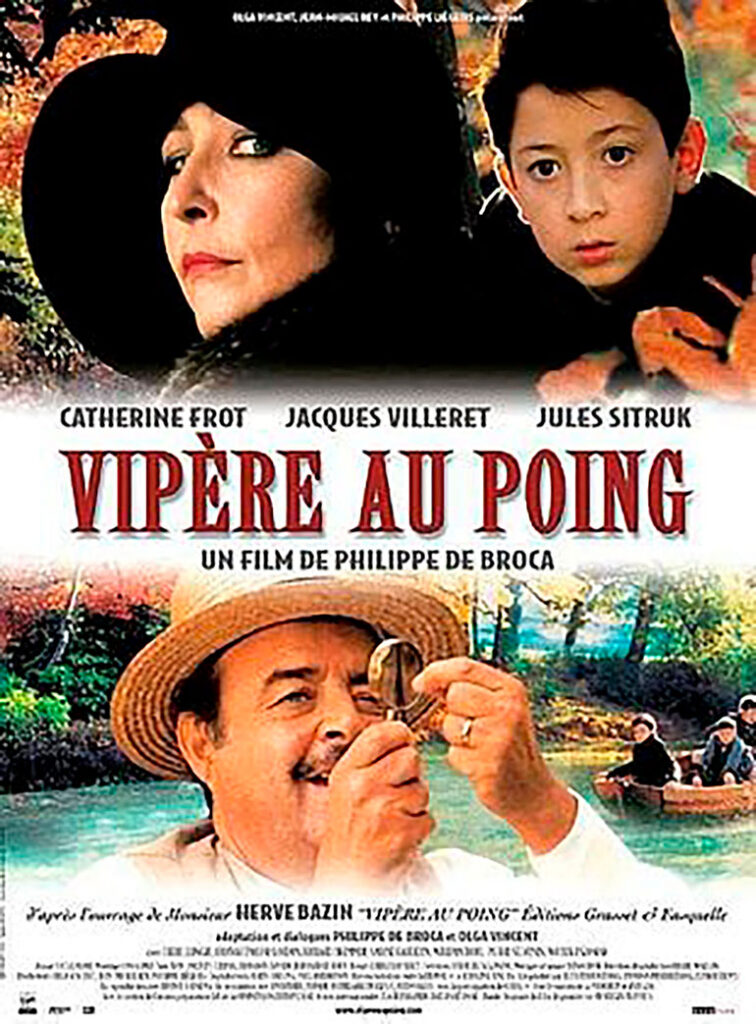 Affiche du film tiré du roman Vipère au poing.