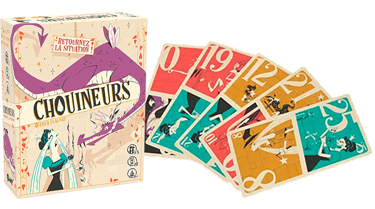 Chouineurs, pour 3 à 5 joueurs (éd. Blam ! dès 11,90 €).