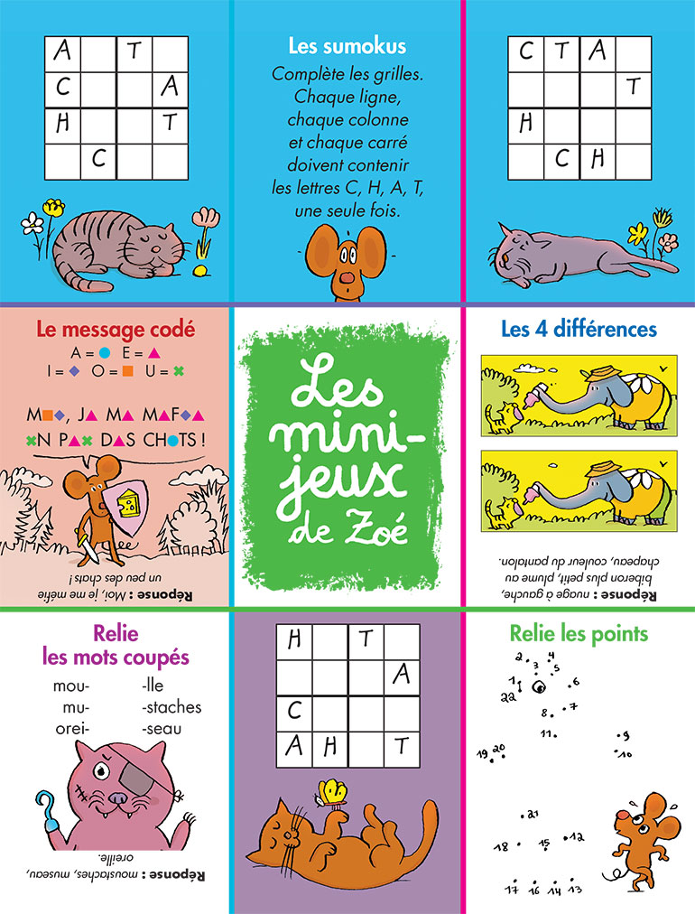 Jeux Mes premiers J'aime lire : Zoé adopte un chat.
