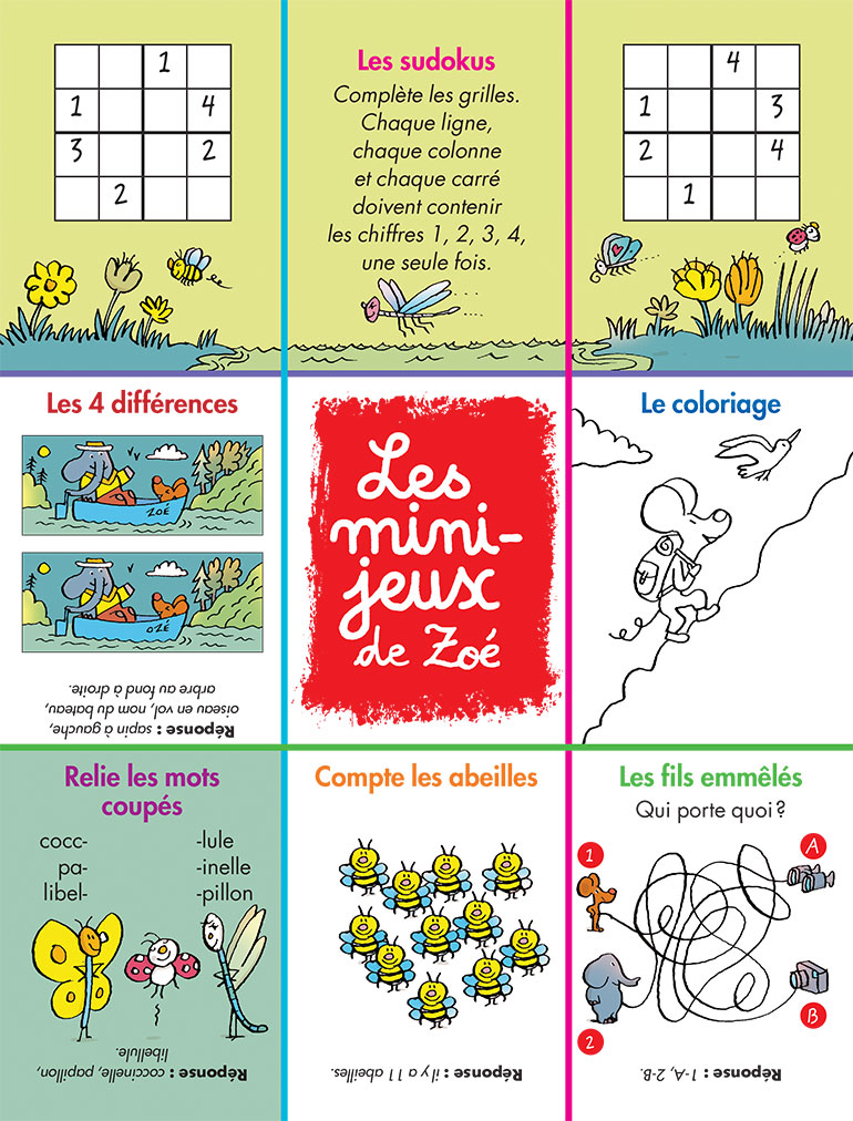 Jeux Mes premiers J'aime lire : Zoé aime la nature.