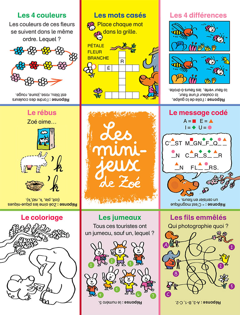 Jeux Mes premiers J'aime lire : Zoé se promène à la campagne.