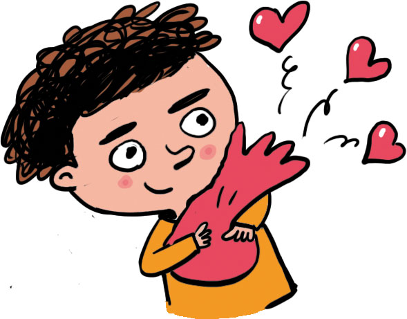 "Vacances sans papa maman - Comment se préparer à la séparation". Supplément pour les parents du magazine Pomme d'Api n°582, août 2014. Illustrations : Pierre Fouillet.