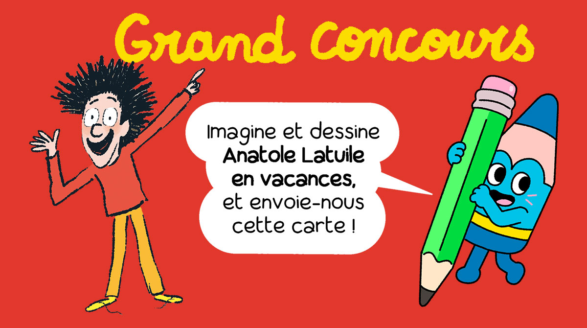 Grand concours de dessin J'aime lire 2026.