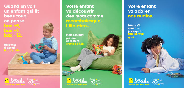 Bayard Jeunesse, 60 ans du côté des enfants.