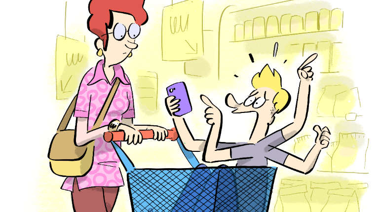 Okapi n°1249-Les youtubeurs, bientôt rois des supermarchés ? © Jérôme Sié