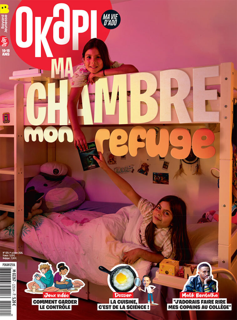 Couverture du magazine Okapi n° 1251, 1er octobre 2026.