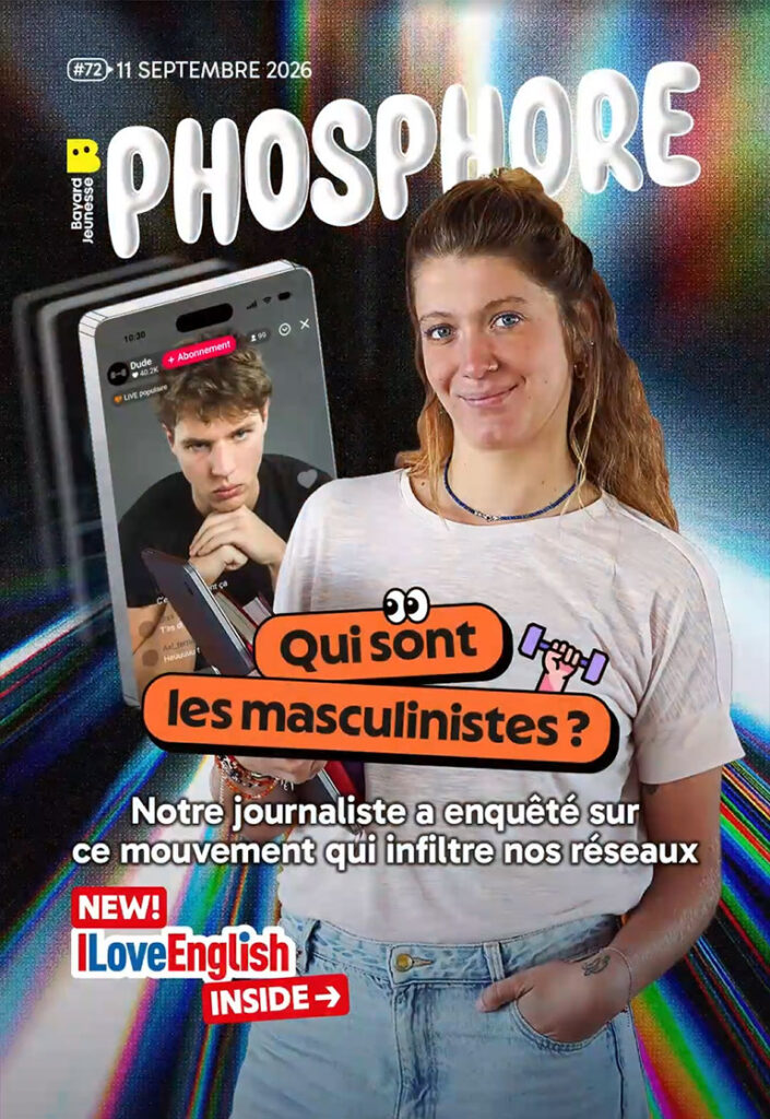 Phosphore #72 : Qui sont les masculinistes ? Une enquête sur ce mouvement qui infiltre les réseaux sociaux.