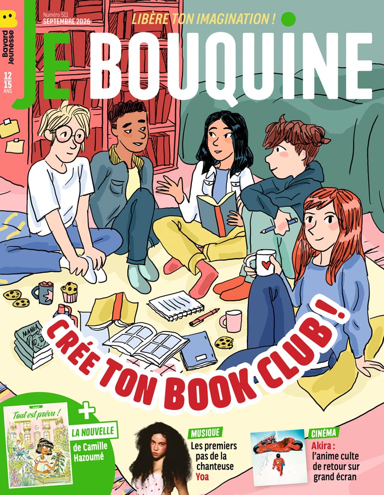 Couverture du magazine Je bouquine n°511, septembre 2026.