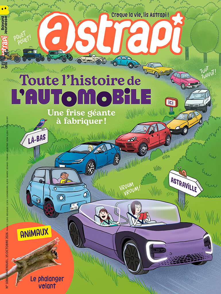 Couverture du magazine Astrapi n° 1088, 15 octobre 2026.
