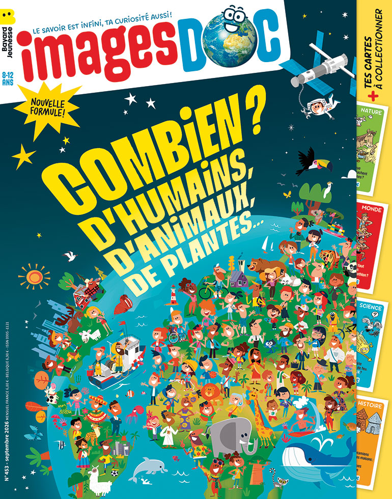Couverture du Images Doc numéro 453 "Combien ? d'humains, d'animaux, de plantes..." septembre 2026