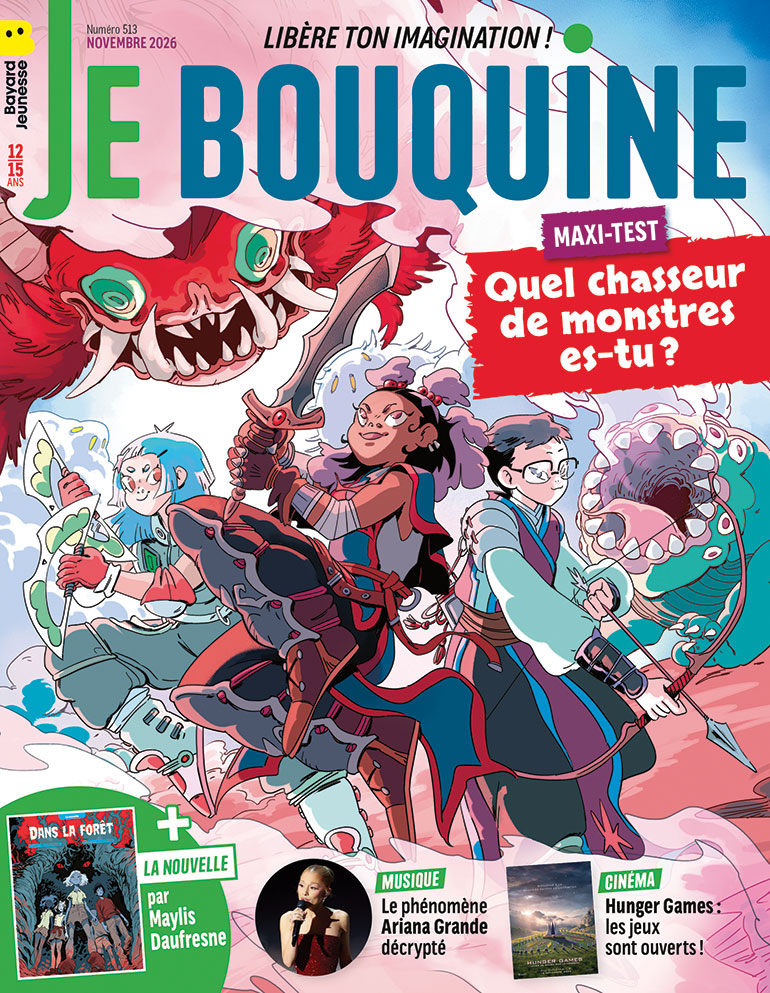 Couverture du magazine Je bouquine n° 513, novembre 2026.